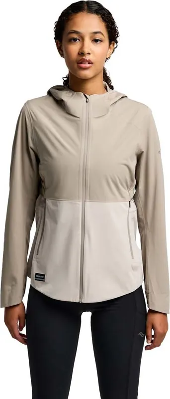 Saucony Women's Hurricane Waterproof Jacket Ridge Kampanj