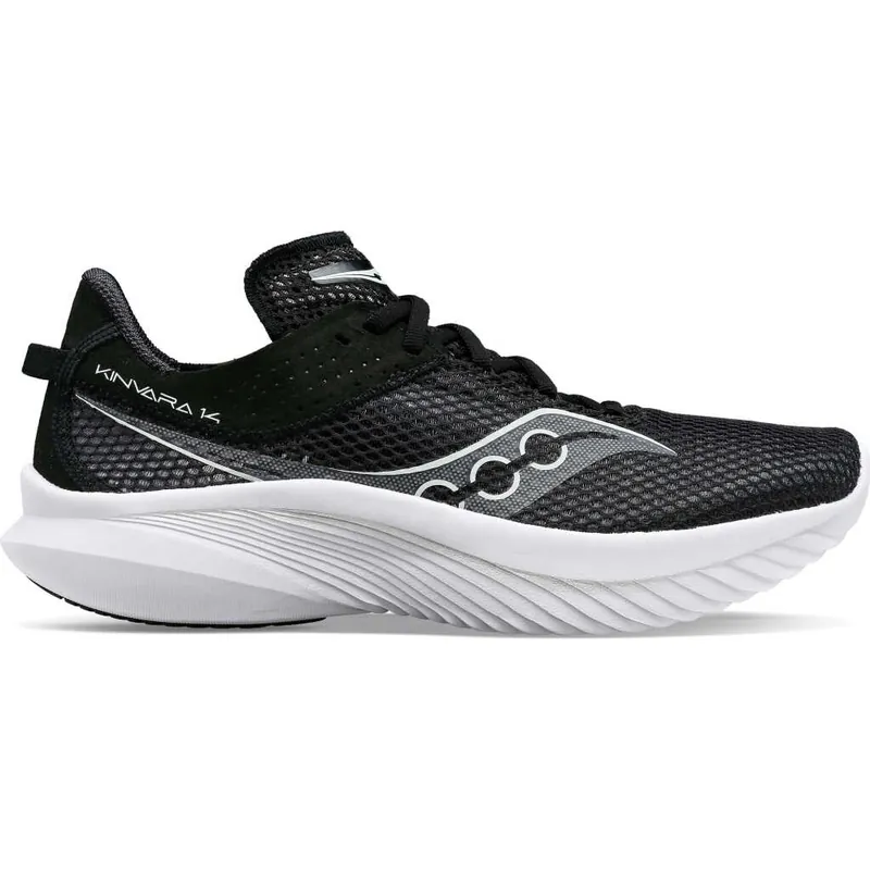 Saucony Women's Kinvara 14 Black/White Begränsad tid