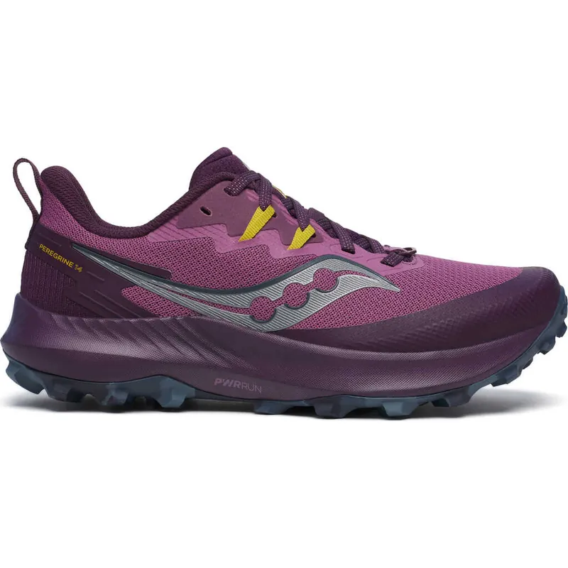 Saucony Women's Peregrine 14 Plum/Eggplant Bästa pris