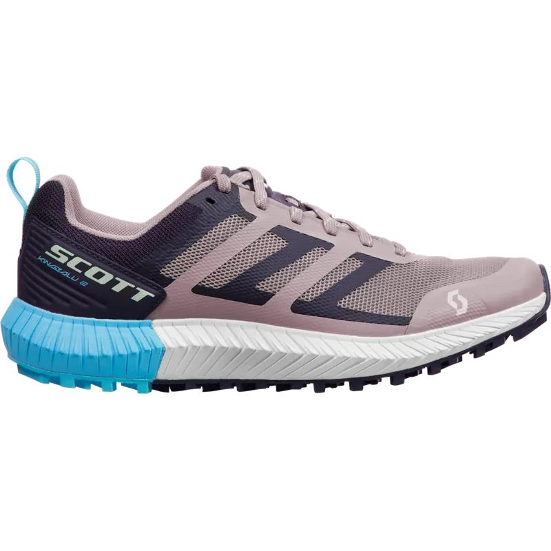 Begränsat antal Scott Women's Kinabalu 2 Shoe Blue Pink/Dark Purple