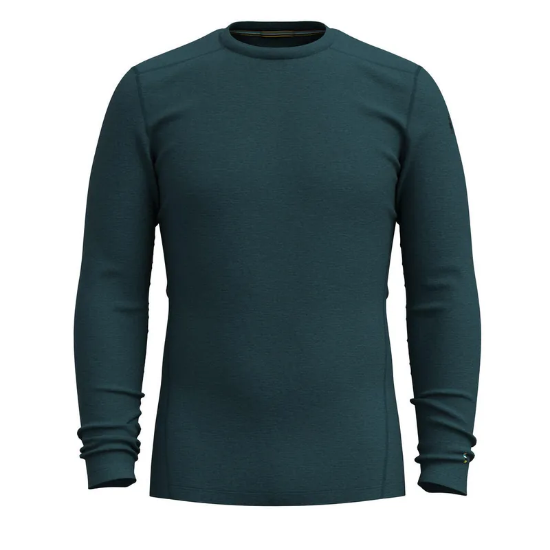 Smartwool Men's Classic Thermal Merino Base Layer Crew Boxed Twilight Blue Heather Fynd