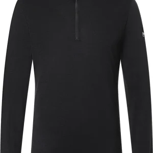 Beställ nu super.natural Men's Tundra175 Zip 1/4 Jet Black