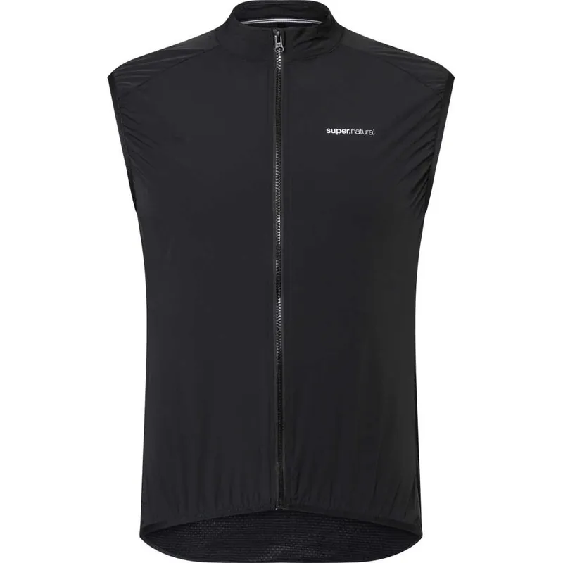 I lager super.natural Men's Unstoppable Gilet Jet Black