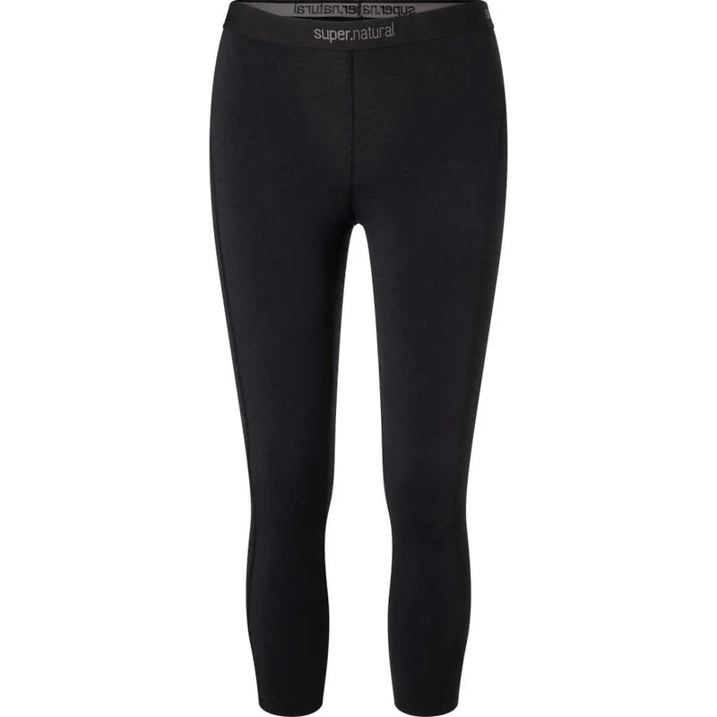 Beställ idag super.natural Women's Arctic230 Tight 3/4 Jet Black