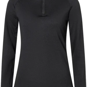 Erbjudande super.natural Women's Arctic230 Zip 1/4 Jet Black