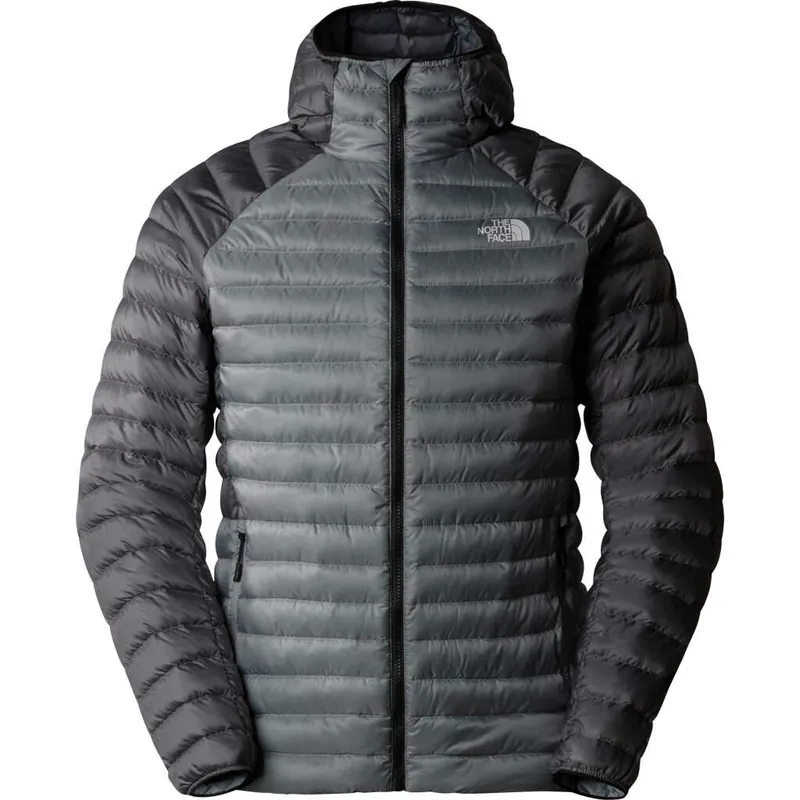 Beställ nu The North Face Men's Bettaforca Hooded Down Jacket Monument Grey/Smoked Pearl
