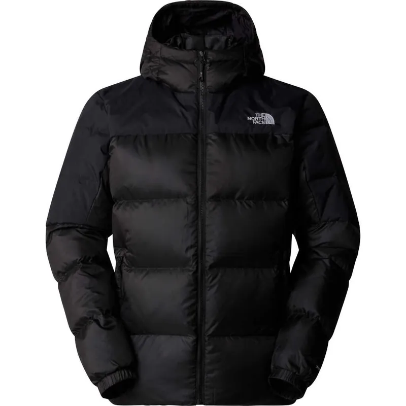 Beställ nu The North Face Men's Diablo Down 2.0 Hooded Jacket TNF Black Heather/TNF Black
