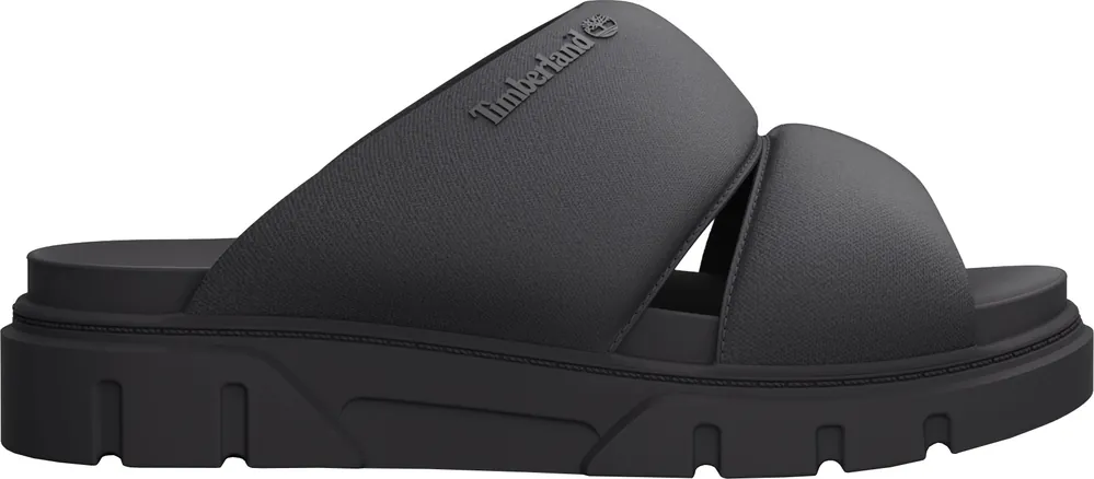 Trygg betalning Timberland Women's Greyfield Slide Sandal Black Knit
