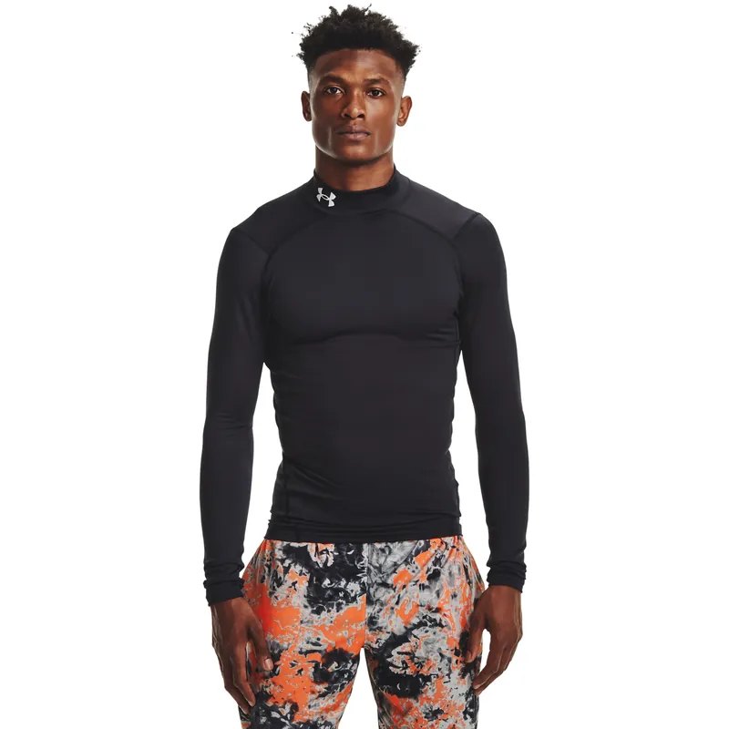 Utförsäljning Under Armour Men's UA CG Armour Comp Mock Black
