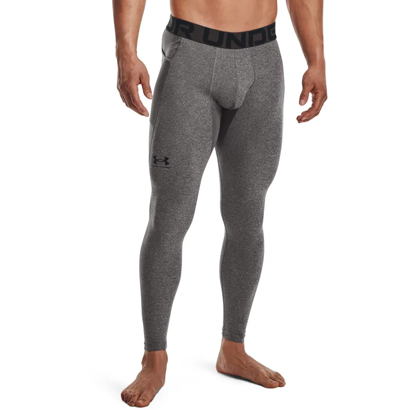 Handla nu Under Armour Men's UA CG Armour Leggings Charcoal Light Heather
