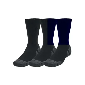 Under Armour Unisex UA Performance Tech 3pk Crew Black Billigare