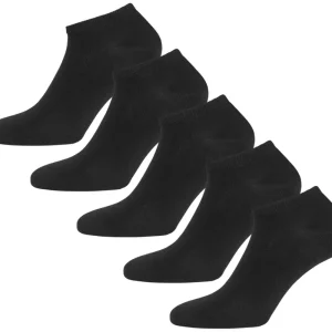 Billigare Urberg Bamboo Shaftless Sock 5-Pack Black Beauty