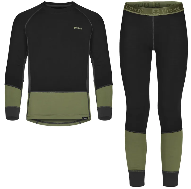 Erbjudandepris Urberg Kids' Gjota Bamboo Set Black Beauty