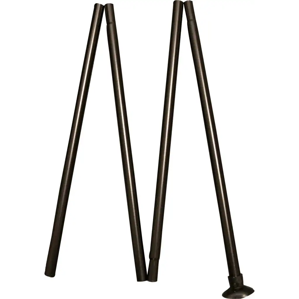 Fri frakt Urberg Spare Pole Tipi Tent 5p 2.0 Black