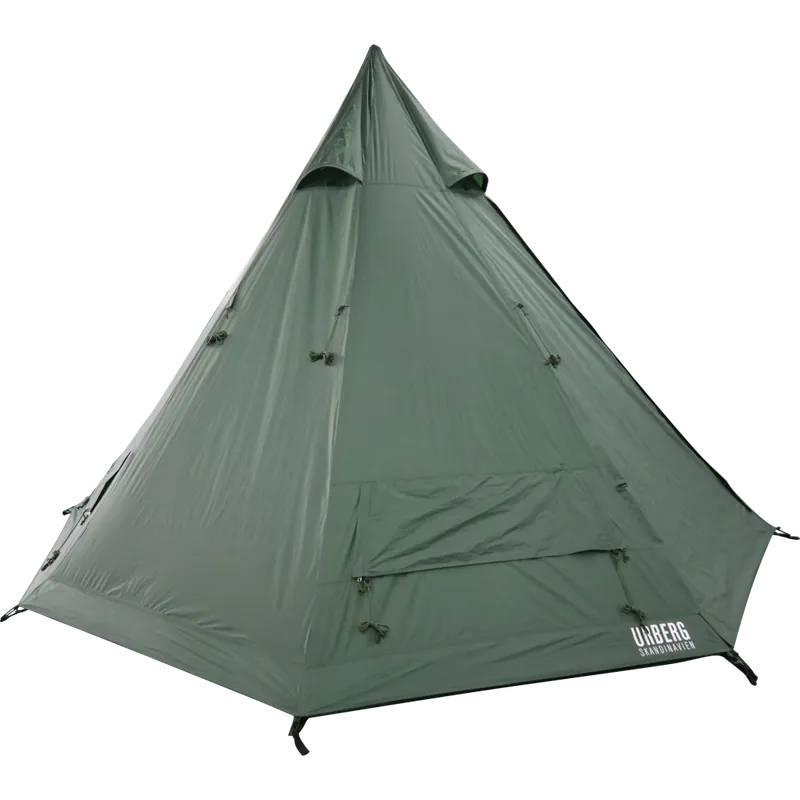 Begränsat erbjudande Urberg Tipi Tent 5-person 2.0 Kombu Green