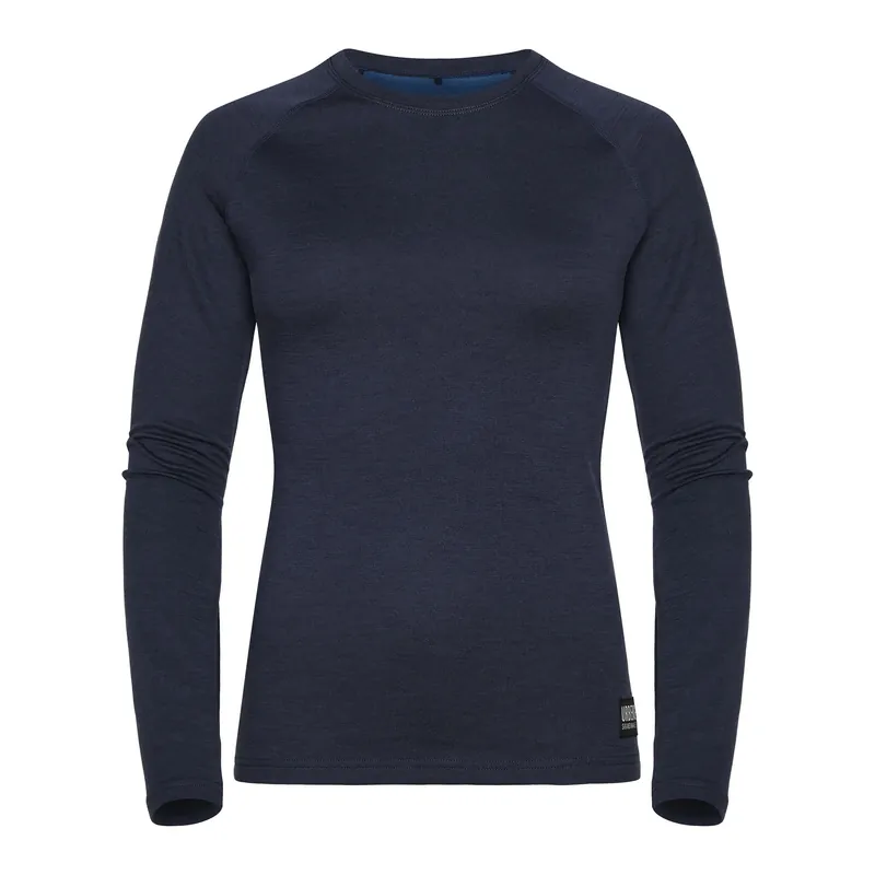 Urberg Women's Selje Merino-Bamboo Top Dark Navy Erbjudande