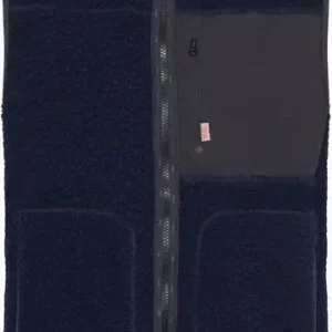 risnedsättning Varg Men's Vargön Wool Vest Navy Blue