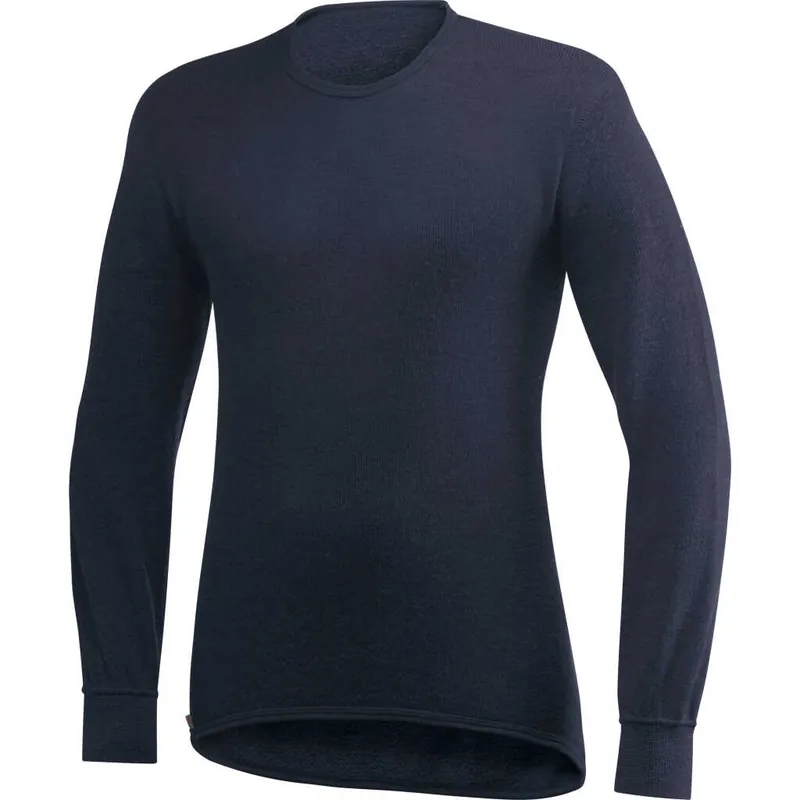 Woolpower Crewneck 200 Dark Navy Sista chansen