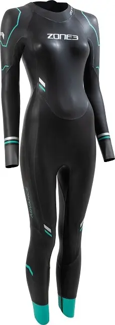 Zone3 Women's Advance Wetsuit Black/Blue Handla nu