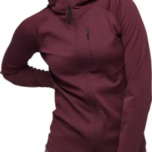 Beställ nu Black Diamond Women's Coefficient Fleece Hoody Black