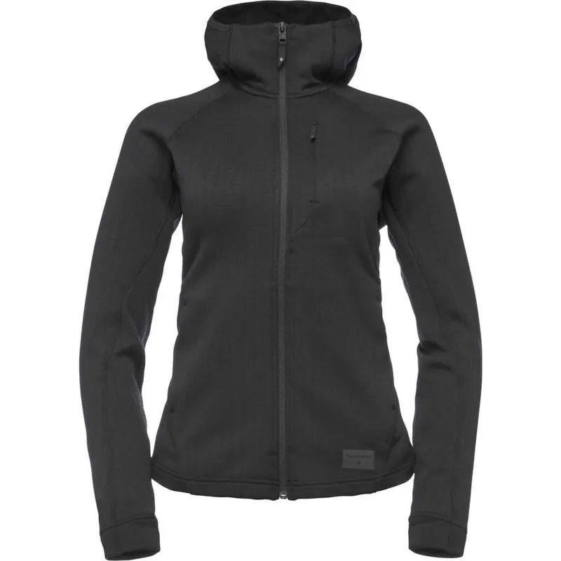Sänkt pris Black Diamond Women's Factor Hoody Black