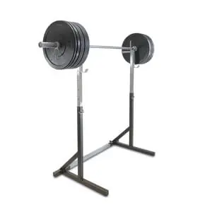 Fynd Bumper Skivstångsset 120 kg & Ställning, JTC Power