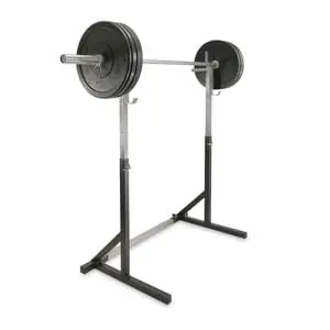 I lager Bumper Skivstångsset 80 kg & Ställning, JTC Power