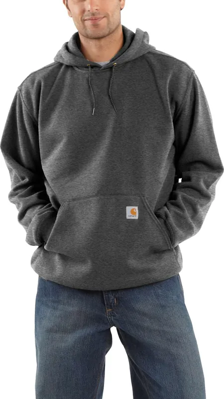 Rea Carhartt Men's Hooded Sweatshirt Carbon Heather