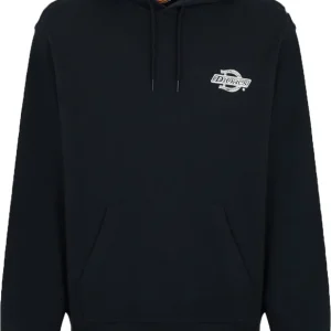 Trygg betalning Dickies Men's Wood Logo Hoodie Black