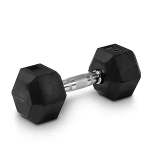 risnedsättning Hexhantel gummi, 25 kg