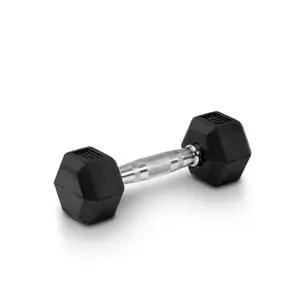 Fri frakt Hexhantel gummi, 3 kg