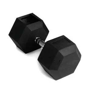 Snabb leverans Hexhantel gummi, 57,5 kg, Abilica