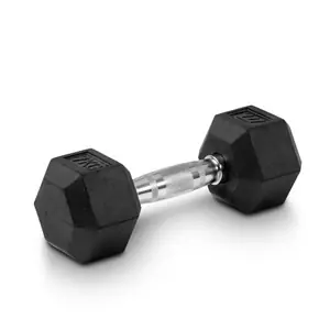 Snabb leverans Hexhantel gummi, 7 kg