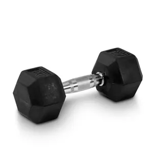 Fynd Hexhantel gummi, 9 kg