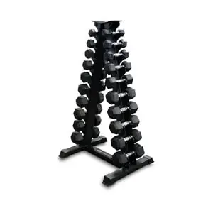 risnedsättning Hexhantelset med ställ, 10-par: 2 - 12.5 kg, JTC Power