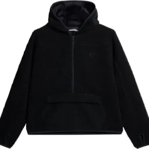 Endast denna vecka J.Lindeberg Women's Delise Pile Hoodie Black