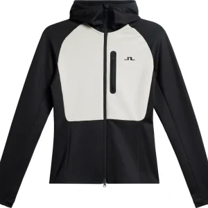 J.Lindeberg Women's Elana Full Zip Hood Moonbeam Köp nu