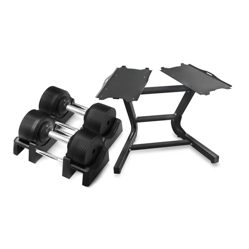 Justerbara hantlar PRO med ställ, 2 x 4-32.5 kg, JTC Power Utförsäljning
