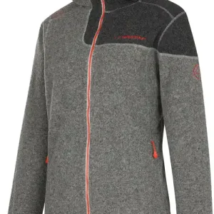 Trygg betalning La Sportiva Women's Iride Hoody Cloud/cherry Tomato