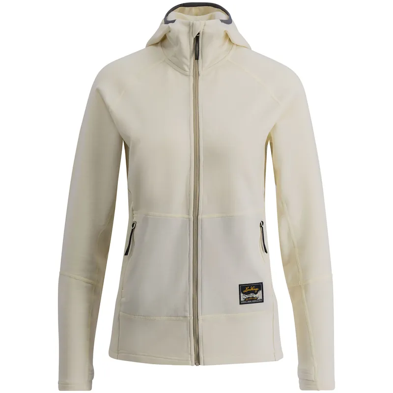 Lundhags Women's Tived Merino Hoodie Chalk White Rabatter