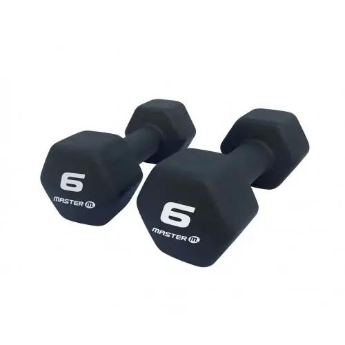 Beställ nu Neoprenhantlar 2x6kg Master Fitness