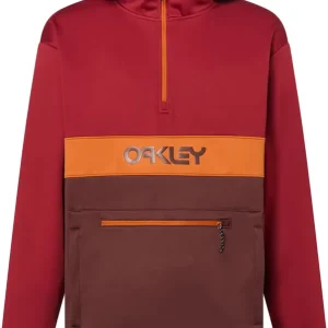 Erbjudandepris Oakley Men's Tnp Nose Grab Softshell Hoodie Grenache/iron Red