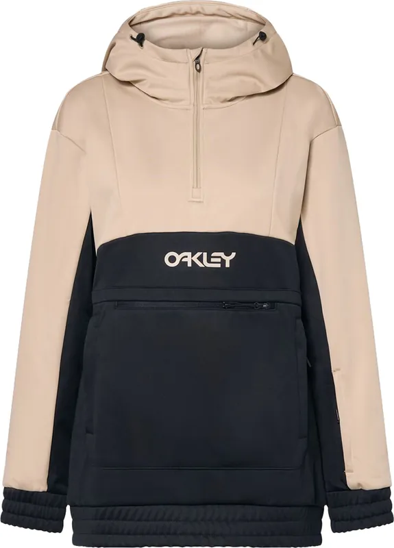 Populärt val Oakley Women's Tnp Nose Grab Softshell Hoodie Humus/blackout