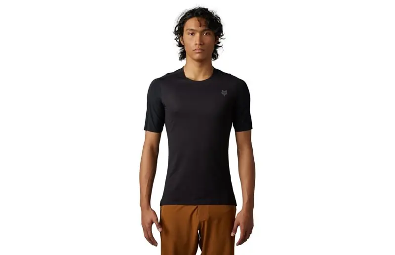 Billigare Fox Cykeltröja Flexair Ascent Ss Jersey Black