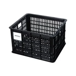 Utförsäljning Basil Cykelkorg Recycled 29,5L Black