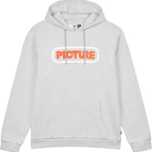 Bästa pris Picture Organic Clothing Men's Millbrook Hoodie Grey Melange