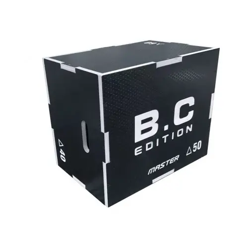 Plyobox Black Plyometric Box Master Fitness 40-50-60 cm Extra rabatt