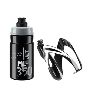 Beställ idag Flaskhållare Elite Flaska + Hållare Kit CEO Jet Flaska 350ml Black/Grey