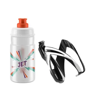 Begränsat antal Flaskhållare Elite Flaska + Hållare Kit CEO Jet Flaska 350ml Clear/Orange