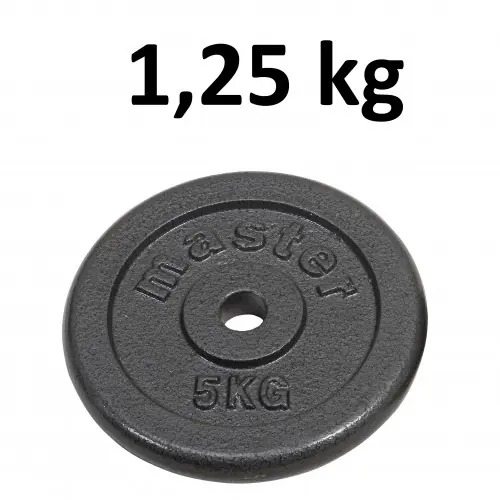 Snabb frakt Skolvikt för 25 mm stång Master Fitness 1,25kg